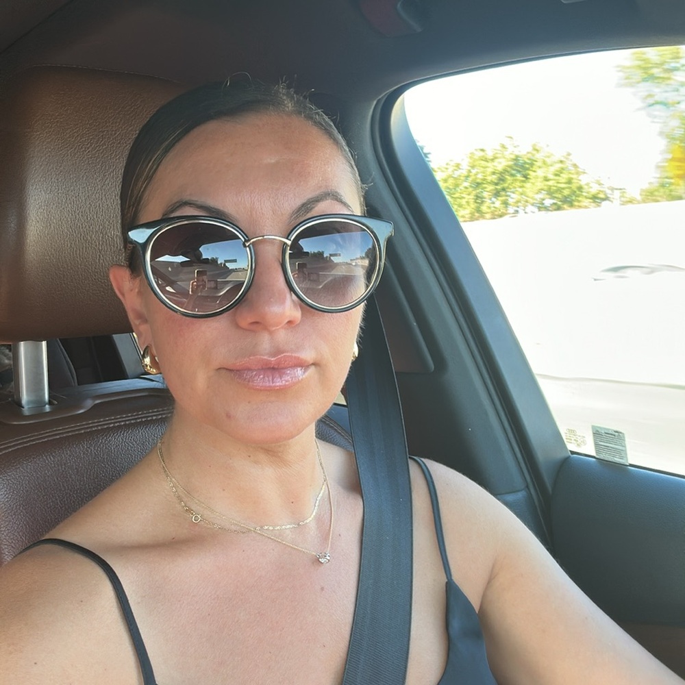 Black Round Sunglasses